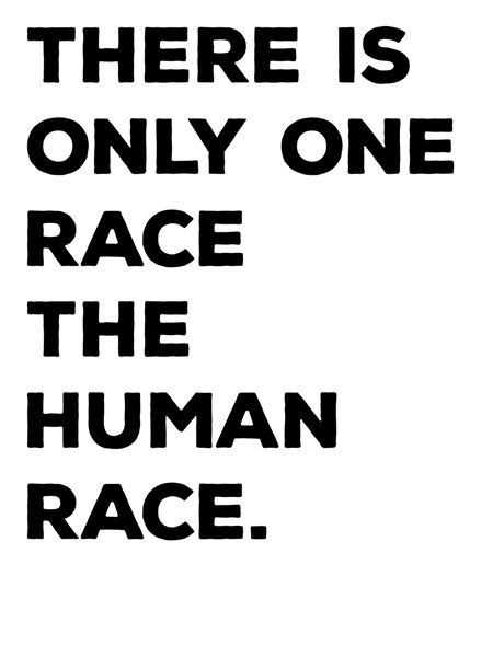 Human Race B&W