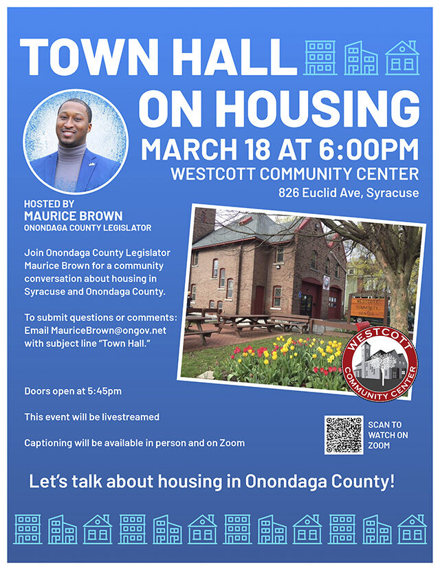 Housing Town Hall Flyer